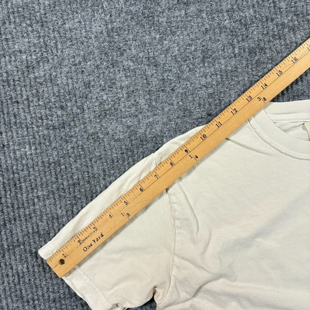 Comfort Colors Gainesville Florida Pocket T Shirt Mens Medium Beige Graphic Tee - Picture 5 of 11